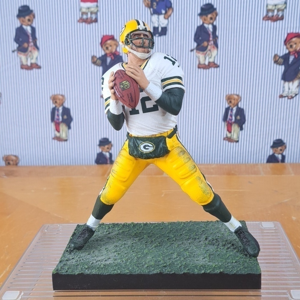 Aaron Rodgers Mcfarlane sports pick 6" loose 2012 series 30 football figure